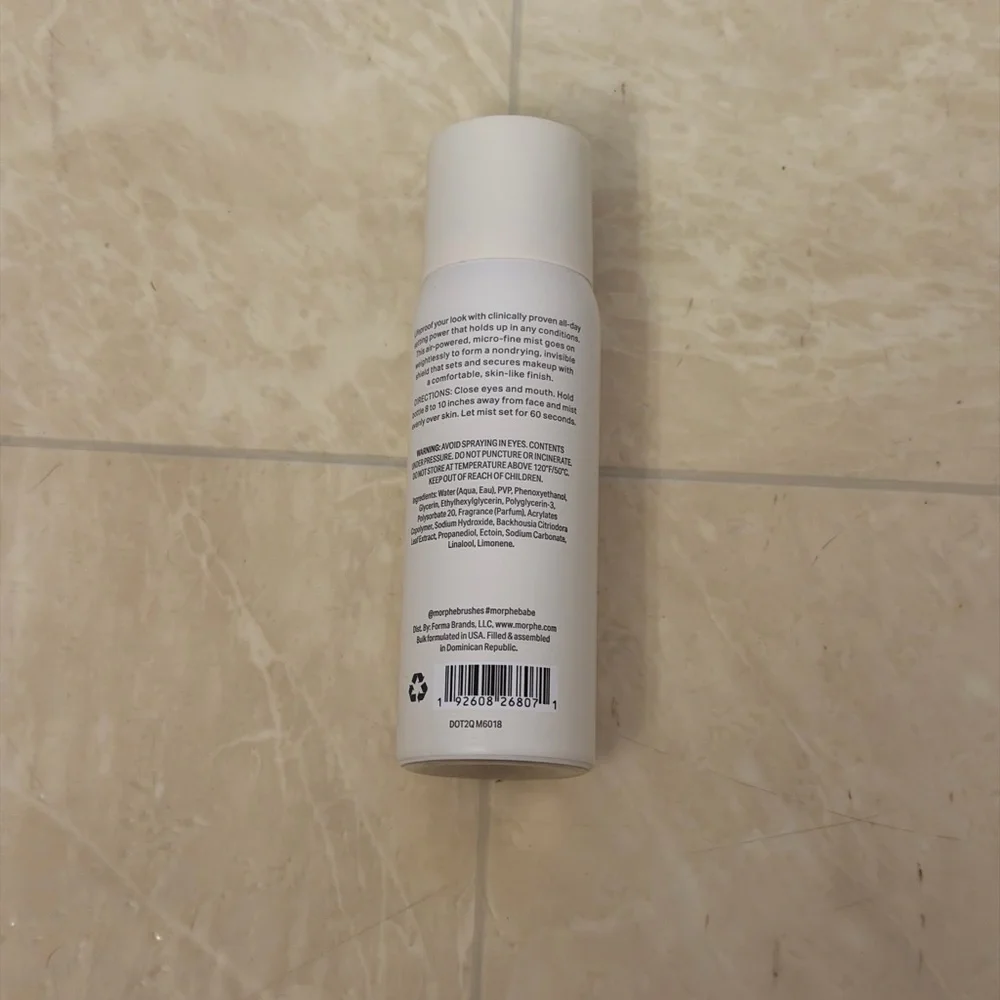 Morphe setting mist